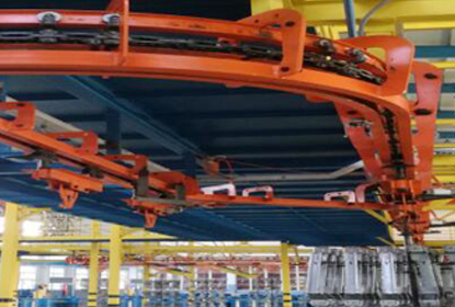 寬推桿積放式懸掛輸送機JF3，JF4，JF6